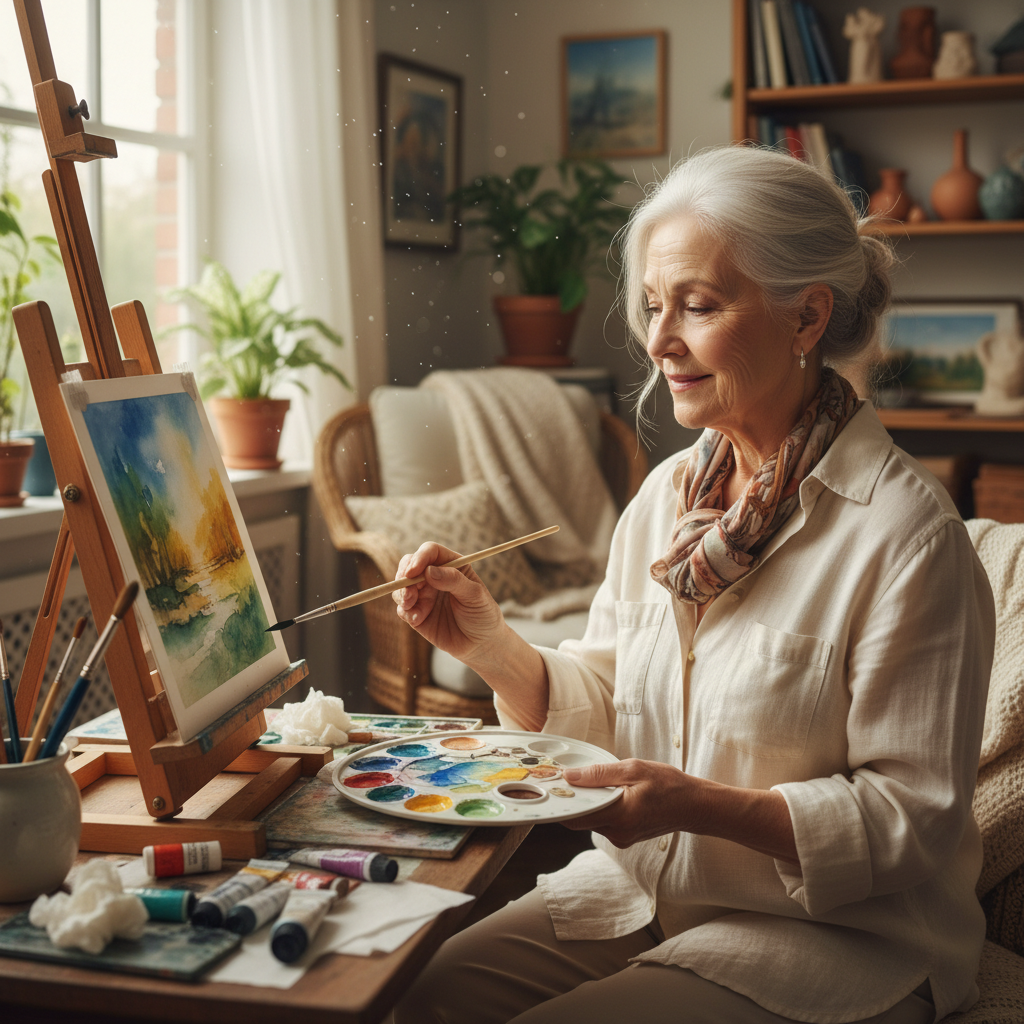 ۵ اشتباه رایج در تشویق سالمندان به نقاشی (راهنمای جامع مراقبان)